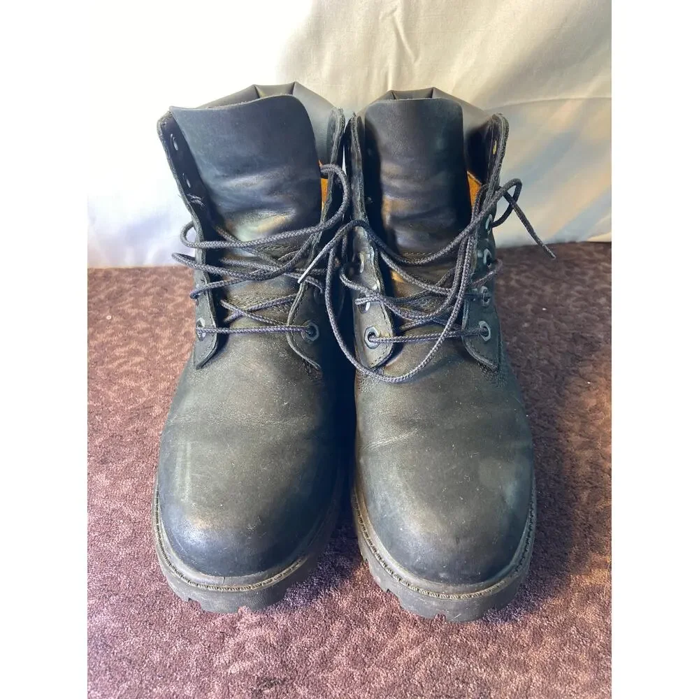 Timberland big kid‎ black hiking boots
